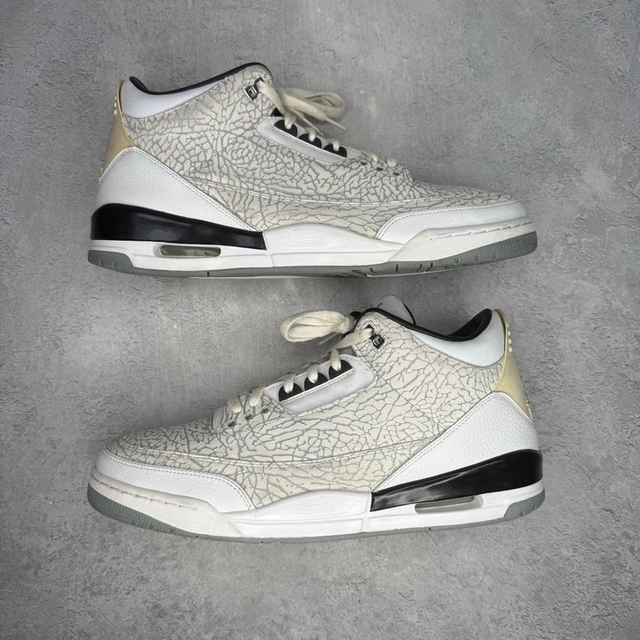 Jordan 3 Retro White Flip *pre-owned* SIZE 15 - Kicks Collective PA - Jordan - 315767-101 - Men's Shoes - 15M/16.5W - Pre-Owned - No Box