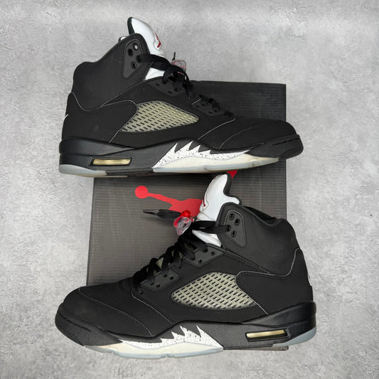 Jordan 5 Retro Black Metallic (2016) *pre - owned* SIZE 11 - Kicks Collective PA - Jordan - 845035-003 - Men's Shoes - 11M/12.5W - Pre - Owned