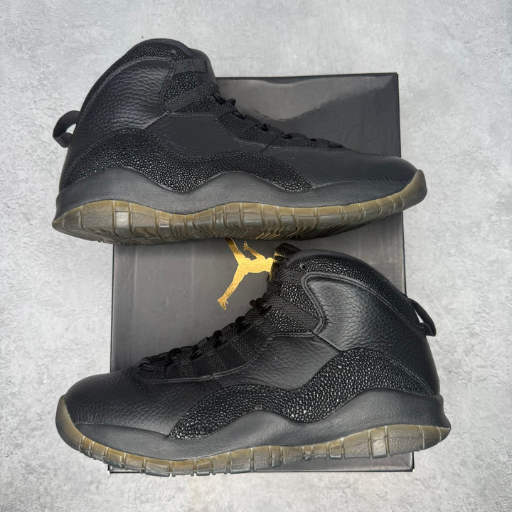 Jordan 10 Retro Drake OVO Black *pre-owned* SIZE 9.5 - Kicks Collective PA - Jordan - 819955-030 - Men's Shoes - 9.5M/11W - Pre-Owned