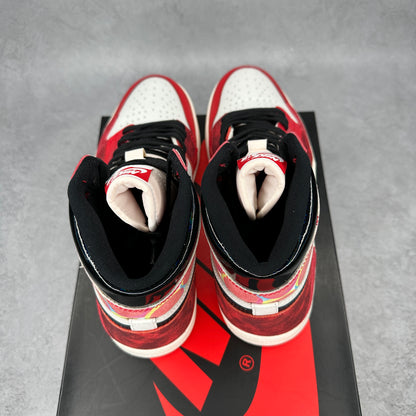 Jordan 1 Retro High OG Spider-Man Across the Spider-Verse VNDS *pre-owned* SIZE 9