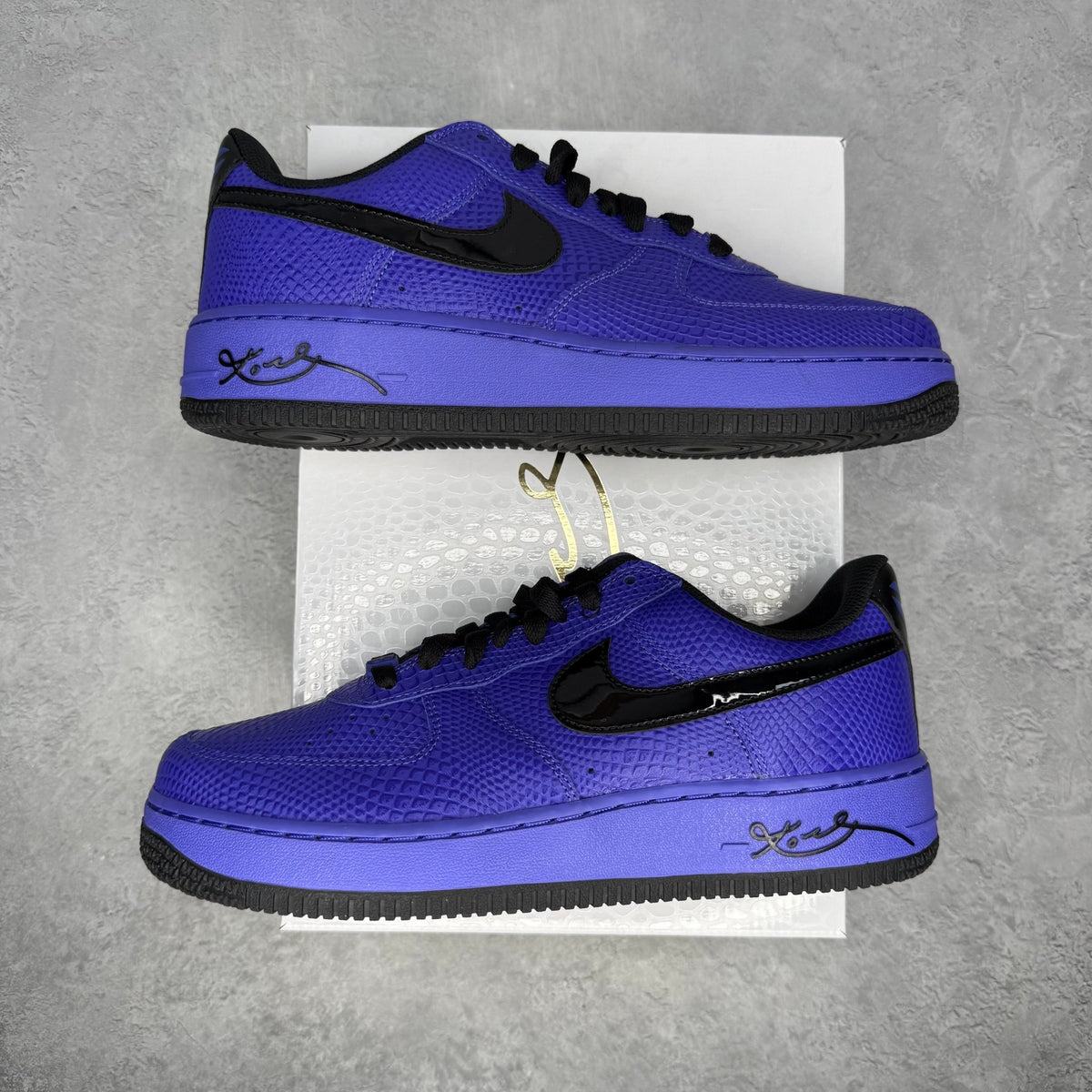 Nike Air Force 1 Low Protro Kobe Bryant x FC Barcelona Persian Violet *pre-owned* SIZE 10 - Kicks Collective PA - Nike - II7062-500 - Men's Shoes - 10M/11.5W - Pre-Owned