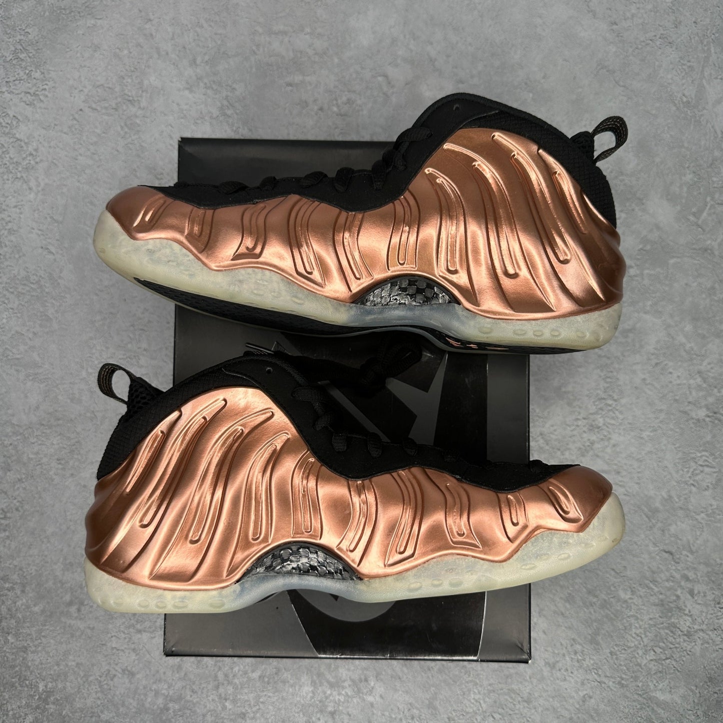 Nike Air Foamposite One Copper (2024) *pre - owned* SIZE 10.5 - Kicks Collective PA - Nike - FZ9902 - 001 - Men's Shoes - 10.5M/12W - Pre - Owned