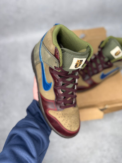 Nike Dunk High PRM World Cup (2006) *pre - owned* SIZE 10.5 - Kicks Collective PA - Nike - 306968-341 - Men's Shoes - 10.5M/12W - Pre - Owned - Replacement Box