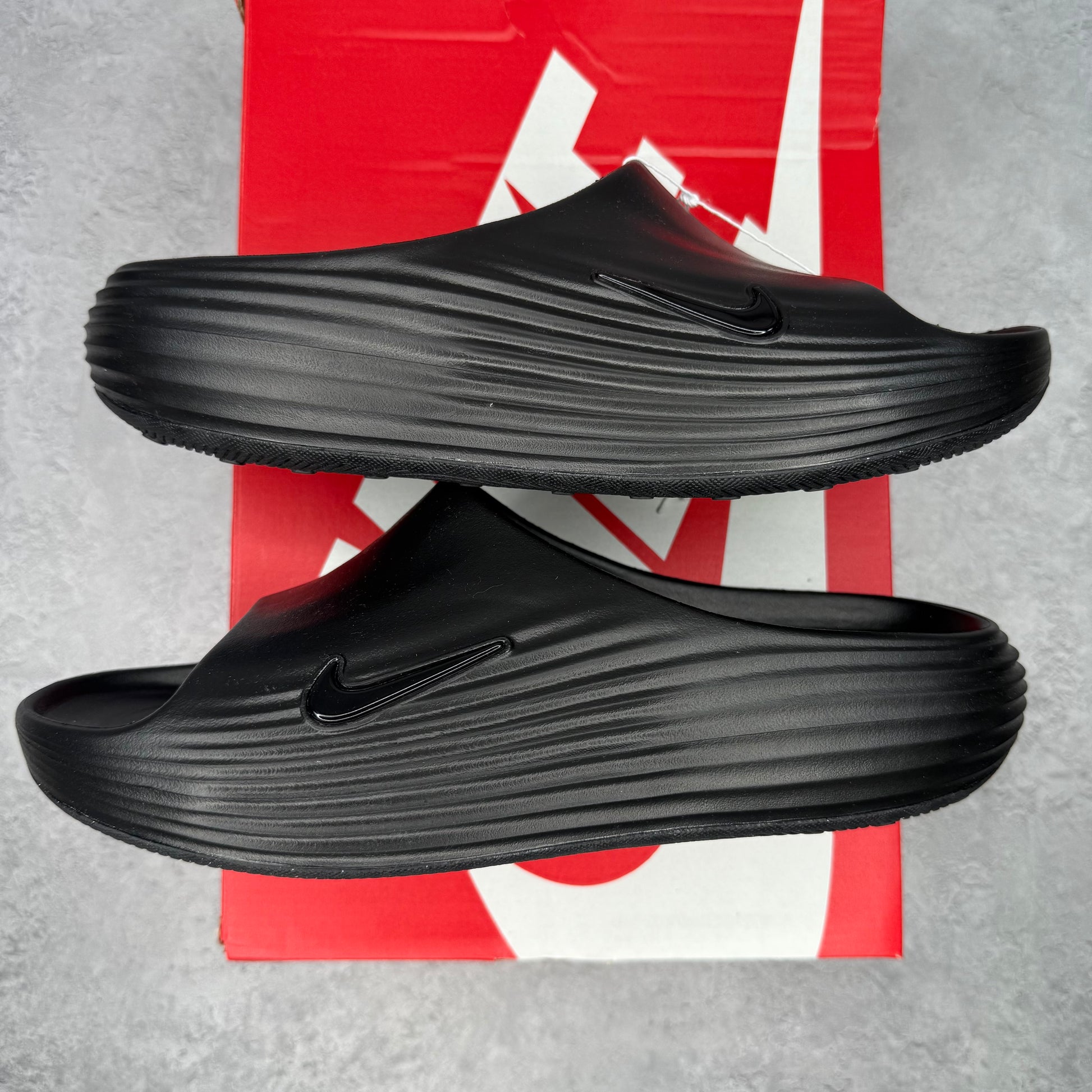 Nike ReactX Rejuven8 Slide Black