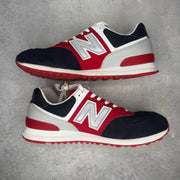 New Balance 574 Eclipse Red *pre-owned* SIZE 12