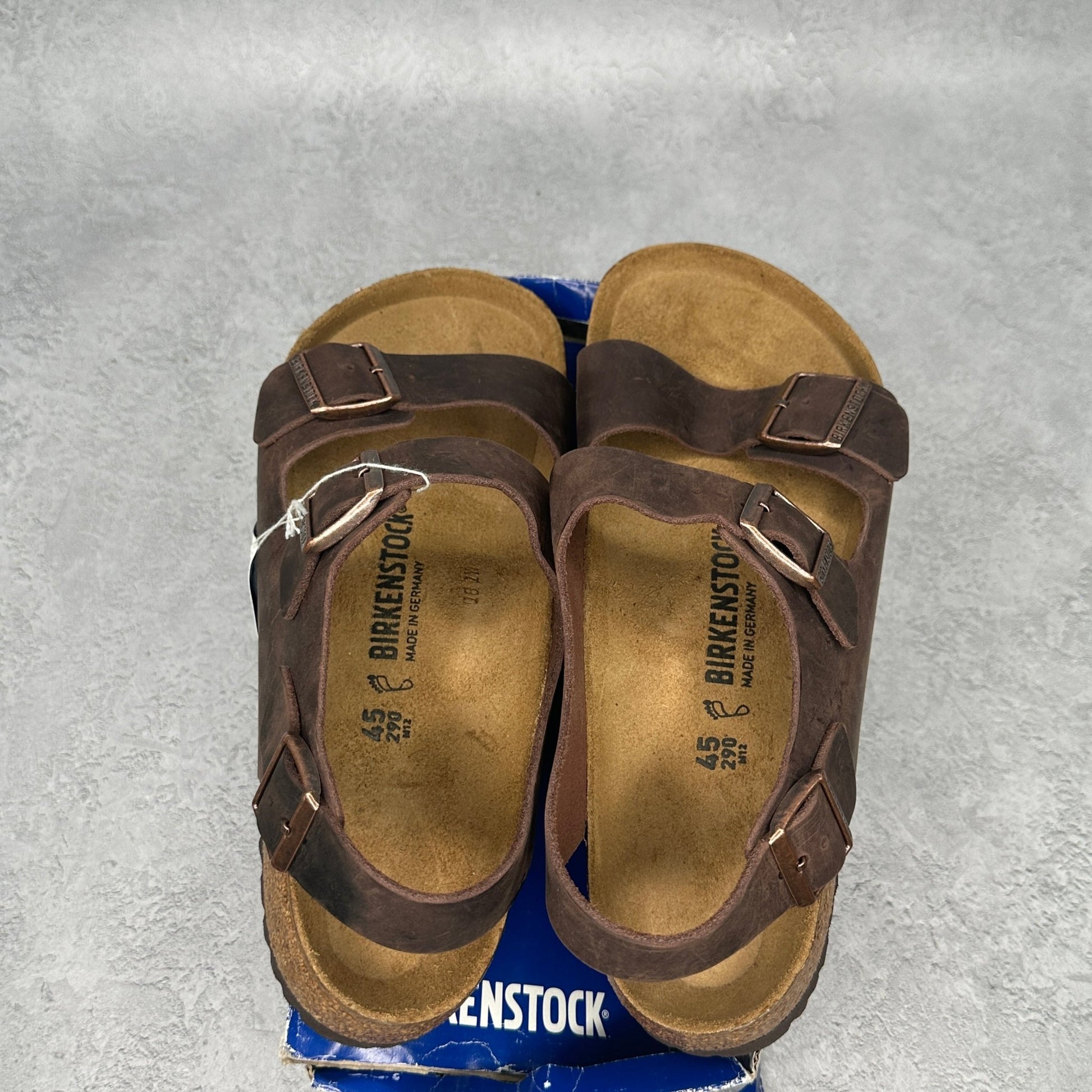 Birkenstock Milano Oiled Leather Habana - Kicks Collective PA - Birkenstock - 0034871 - Men's Shoes - 12M/13.5W - Brand New