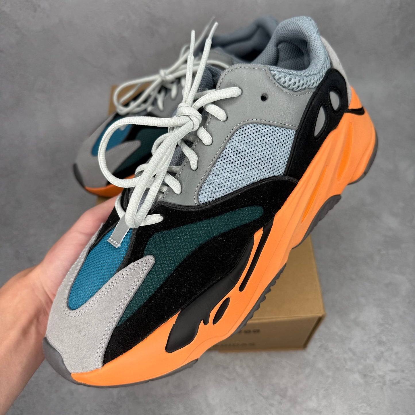adidas Yeezy Boost 700 Wash Orange *pre - owned* SIZE 11.5 - Kicks Collective PA - adidas - GW0296 - Men's Shoes - 11.5M/13W - Pre - Owned