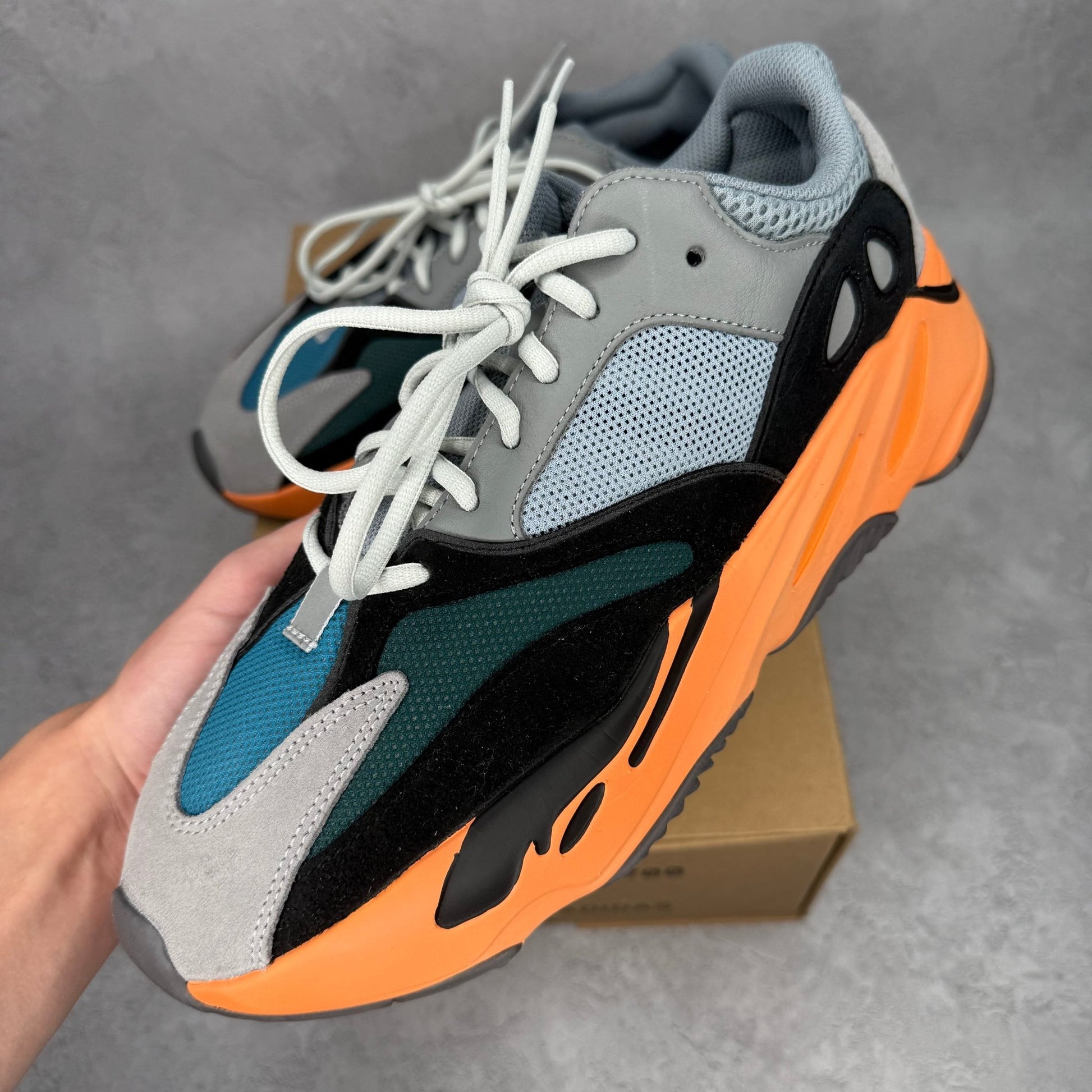 adidas Yeezy Boost 700 Wash Orange *pre - owned* SIZE 11.5 - Kicks Collective PA - adidas - GW0296 - Men's Shoes - 11.5M/13W - Pre - Owned