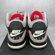 Jordan 3 Retro OG Black Cement (2024) pre-owned size 9
