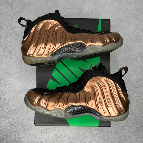 Nike Air Foamposite One Copper (2017) *pre - owned* SIZE 9 - Kicks Collective PA - Nike - 314996-007 - Men's Shoes - 9M/10.5W - Pre - Owned - Missing Lid
