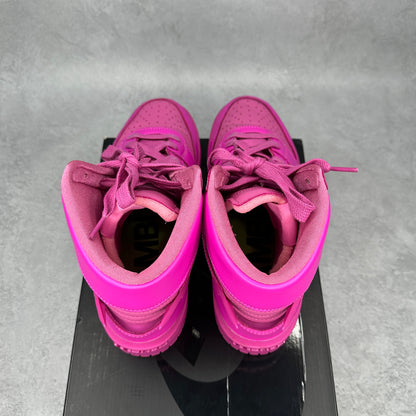 Nike Dunk High AMBUSH Active Fuchsia *pre-owned* SIZE 6.5M/8W