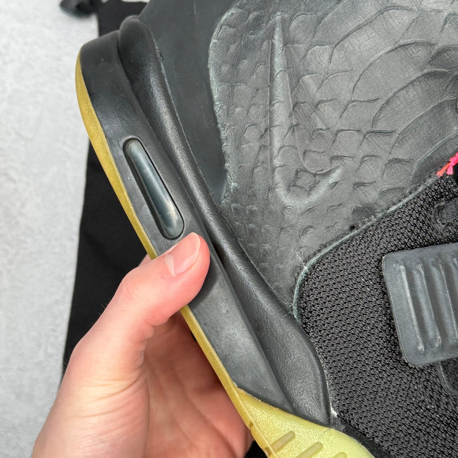 Nike Air Yeezy 2 Solar Red *pre - owned* SIZE 12 - Kicks Collective PA - Nike - 508214-006 - Men's Shoes - 12M/13.5W - Pre - Owned - No Box