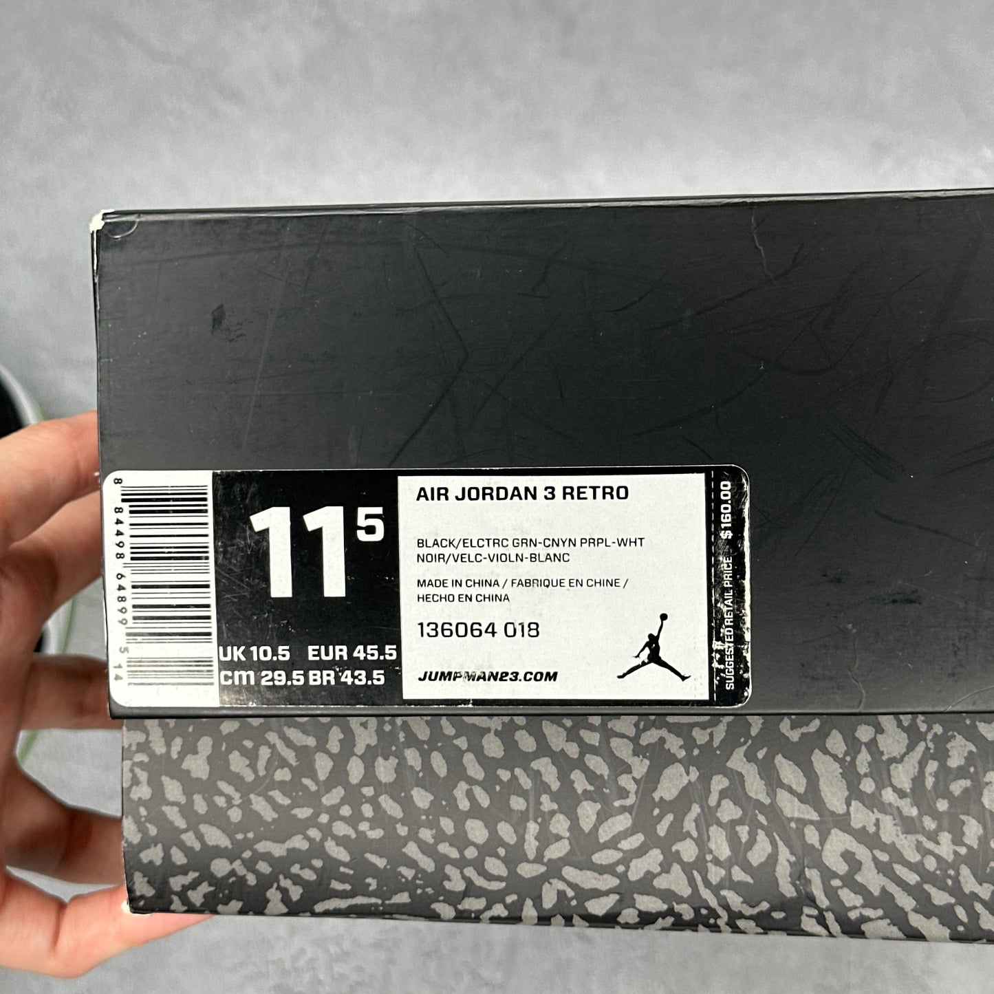 Jordan 3 Retro Joker *pre-owned* SIZE 11.5