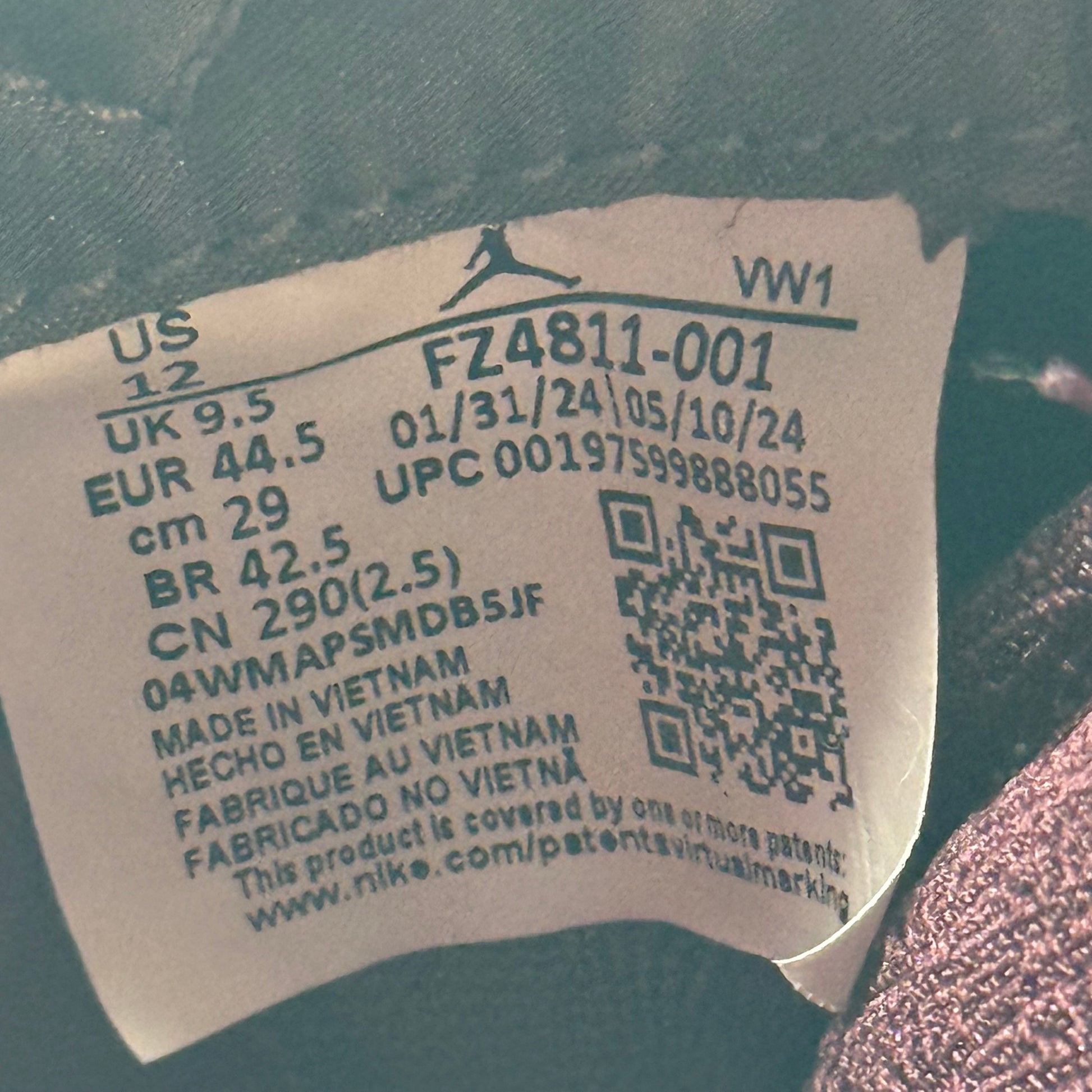 Jordan 3 Retro OG SP A Ma Maniére While You Were Sleeping (Women's) *pre-owned* SIZE 10.5