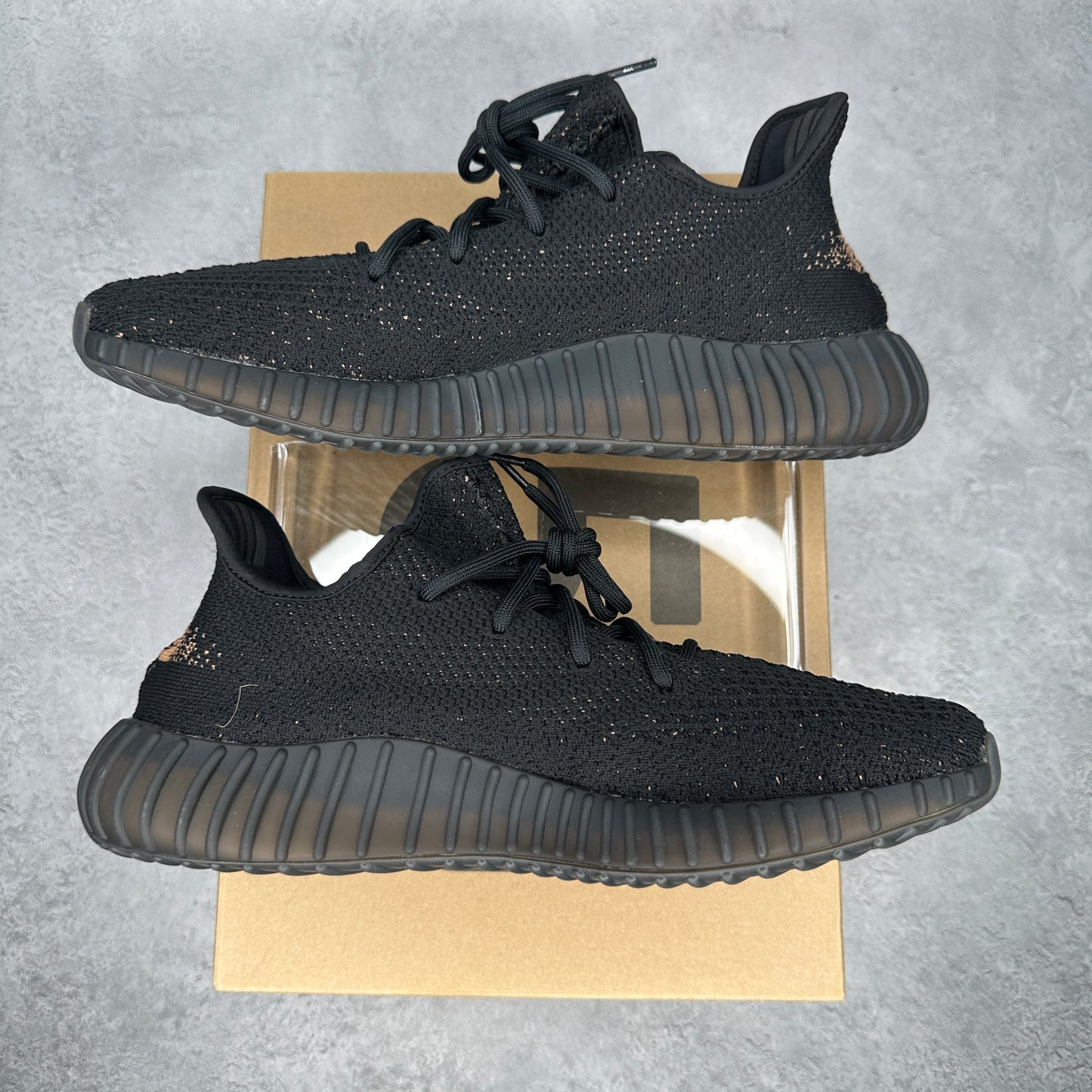 adidas Yeezy Boost 350 V2 Core Black Copper VNDS *pre-owned* SIZE 12