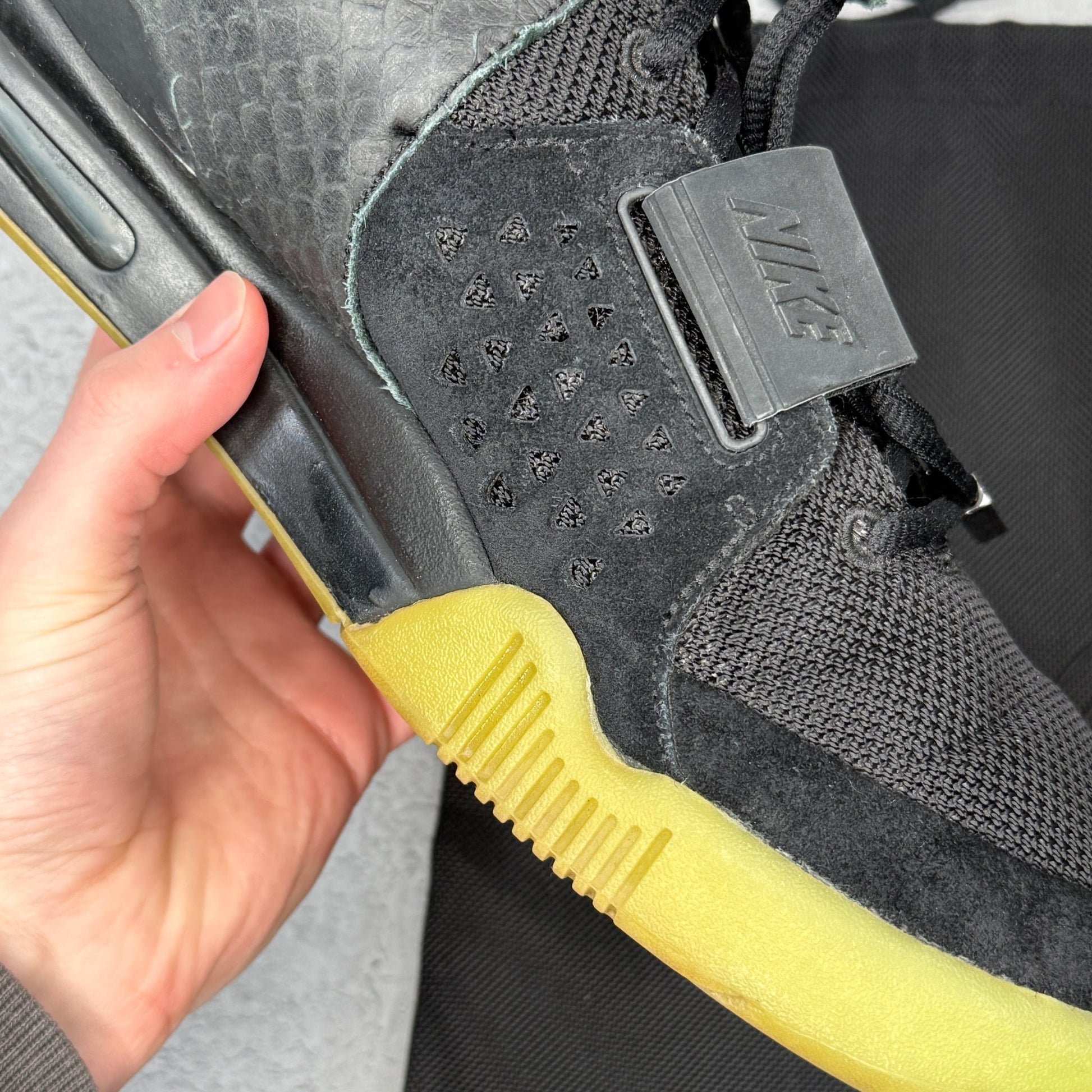 Nike Air Yeezy 2 Solar Red *pre - owned* SIZE 12 - Kicks Collective PA - Nike - 508214-006 - Men's Shoes - 12M/13.5W - Pre - Owned - No Box