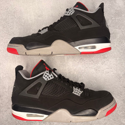 Jordan 4 Retro Bred (2019) *pre-owned* SIZE 11