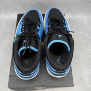 Jordan 1 Low University Blue Black *pre - owned* SIZE 8 - Kicks Collective PA - Jordan - 553558-403 - Men's Shoes - 8M/9.5W - Pre - Owned