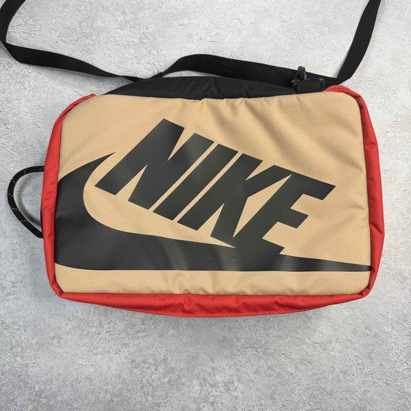 Nike Shoe Box Bag Black & Gold *pre-owned*