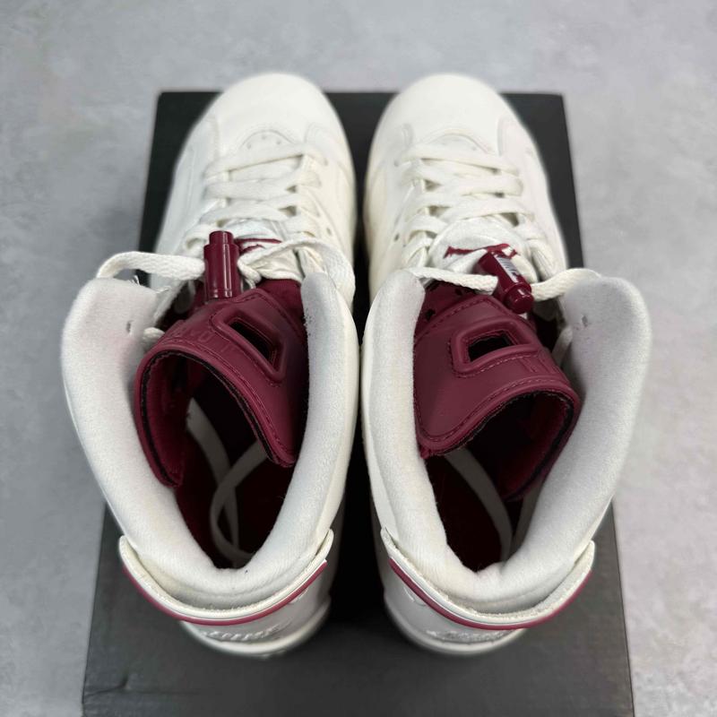 Jordan 6 Retro Maroon (2015) (GS) *pre - owned* SIZE 6.5Y - Kicks Collective PA - Jordan - 836342 - 115/384665 - 116 - Kid's Shoes - 6.5Y - Pre - Owned