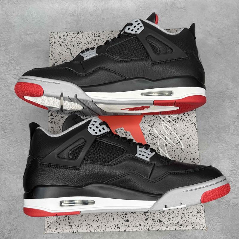 Jordan 4 Retro Bred Reimagined - Kicks Collective PA - Jordan - FV5029 - 006 - Men's Shoes - 12.5M/14W - Brand New