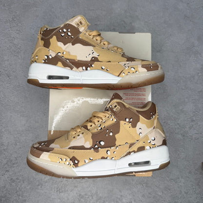 Jordan 3 Retro WNBA Desert Camo (Women's) *pre-owned* SIZE 7W/5.5Y