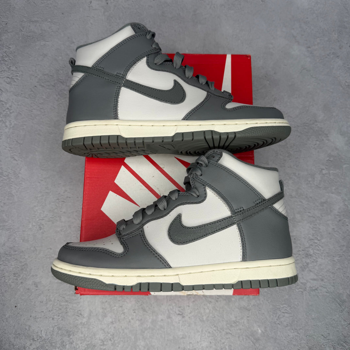 Nike Dunk High Two Tone Grey (GS) - Image 1