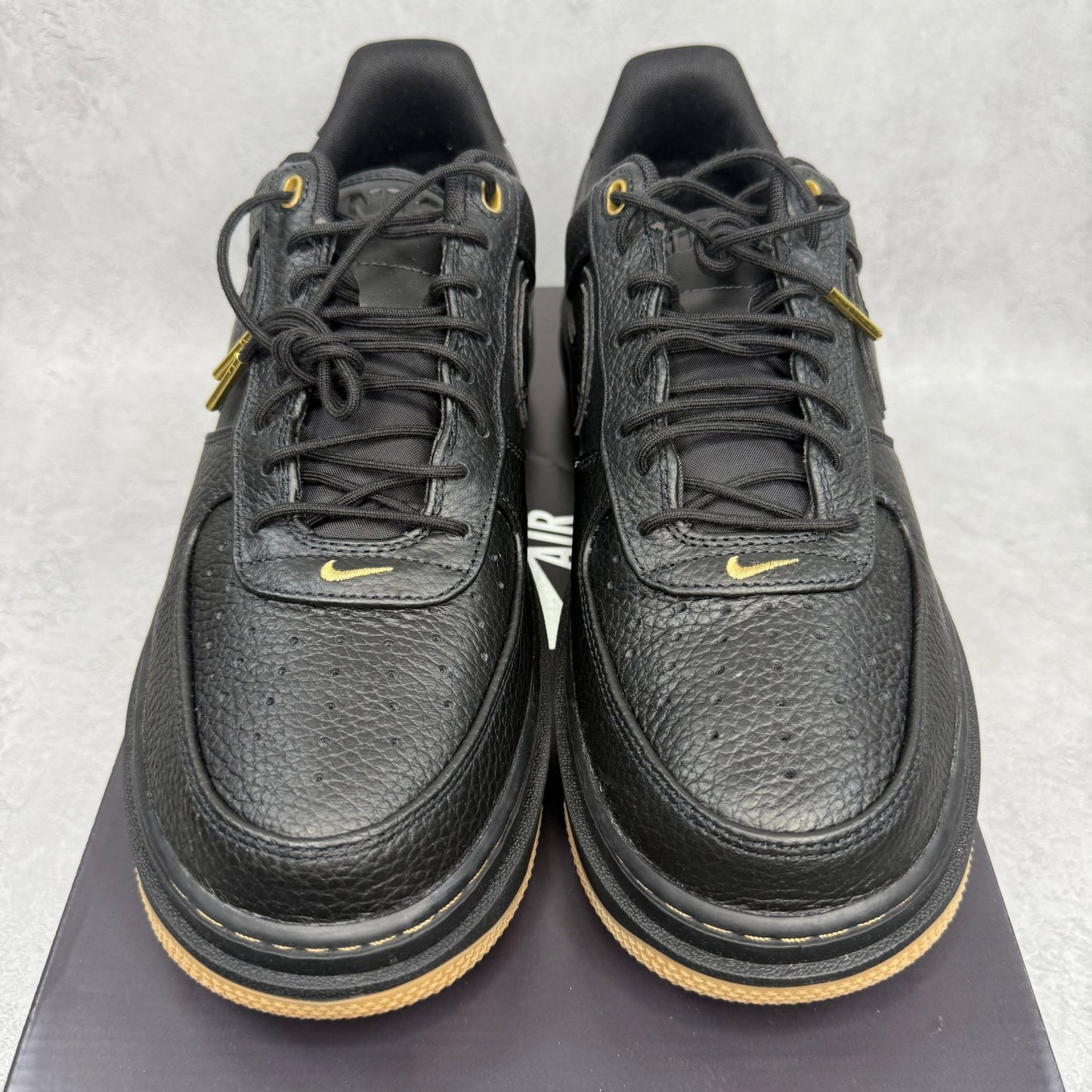 Nike Air Force 1 Low Luxe Black Gum - Kicks Collective PA - Nike - DB4109 - 001 - Men's Shoes - 11.5M/13W - Brand New