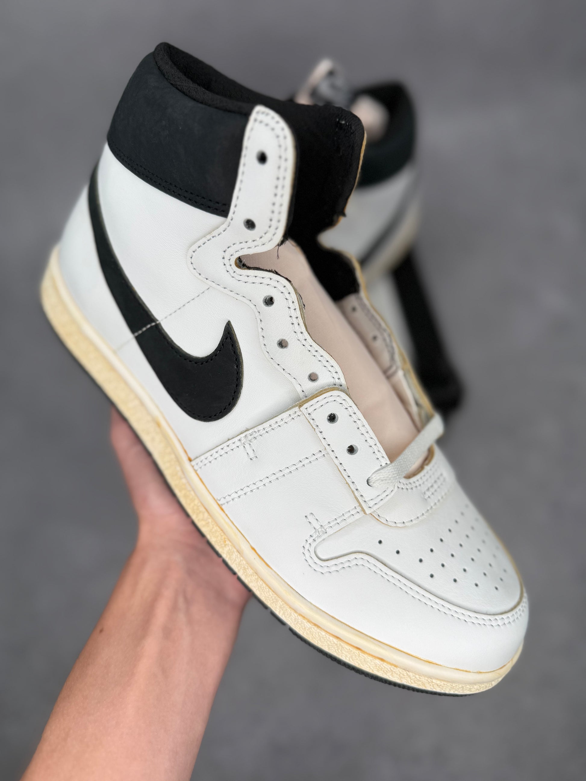 Nike Jordan Air Ship PE SP A Ma Maniére White Black