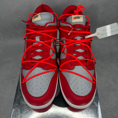 Nike Dunk Low Off-White University Red