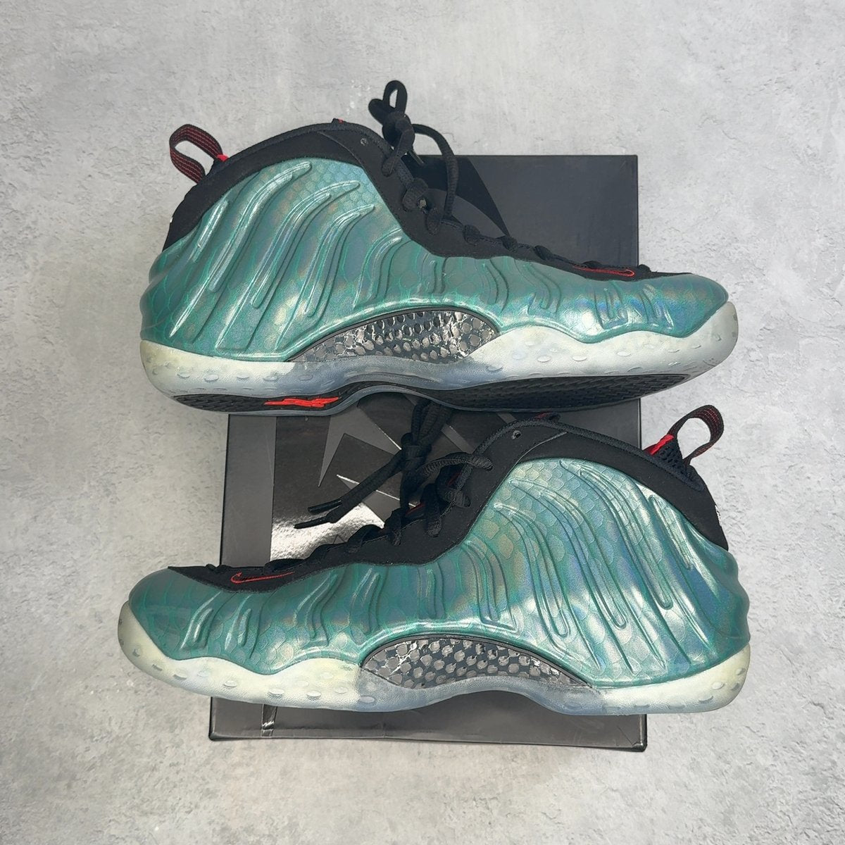 Nike Air Foamposite One Gone Fishing 11 (New) - Kicks Collective PA - Nike - 575420-300-11-N-1 - Pre-Owned Sneakers - 11