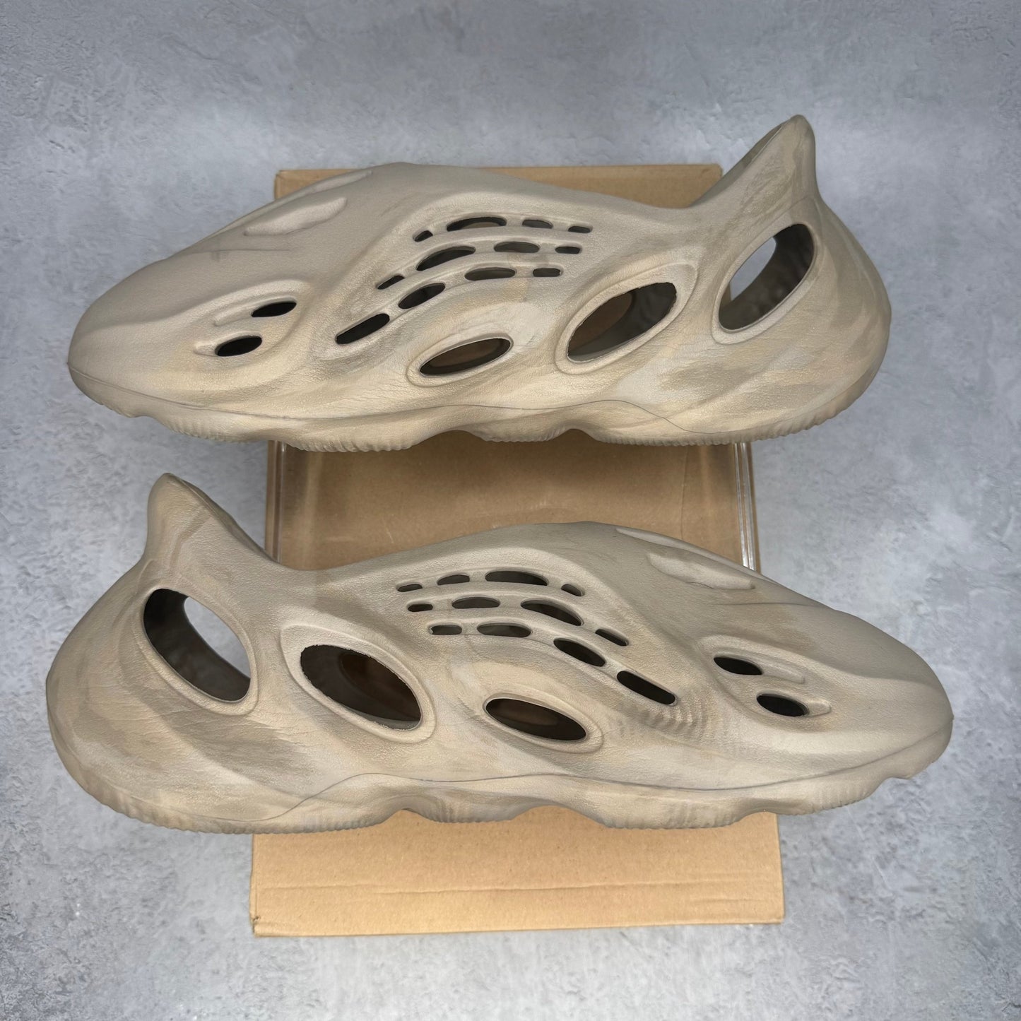 adidas Yeezy Foam RNNR Stone Sage *pre - owned* SIZE 14 - Kicks Collective PA - adidas - GX4472 - Men's Shoes - 14M/15.5W - Pre - Owned