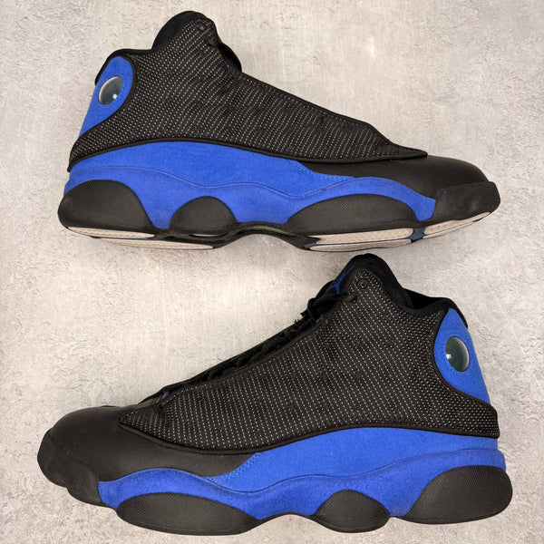 Jordan 13 Retro Black Hyper Royal *pre - owned* SIZE 11 - Kicks Collective PA - Jordan - 414571-040 - Men's Shoes - 11M/12.5W - Pre - Owned