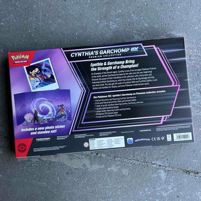 Pokemon Cynthia's Garchomp ex Premium Collection Box 2025 Pokémon Scarlet & Violet 