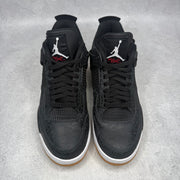 Jordan 4 Retro Laser Black Gum *pre-owned* SIZE 10