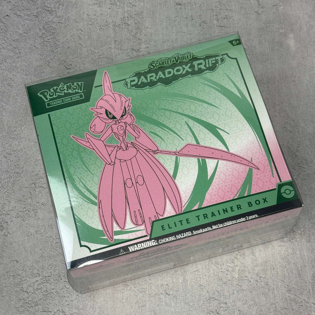 Pokemon TCG Scarlet & Violet Paradox Rift Iron Valiant Elite Trainer ETB
