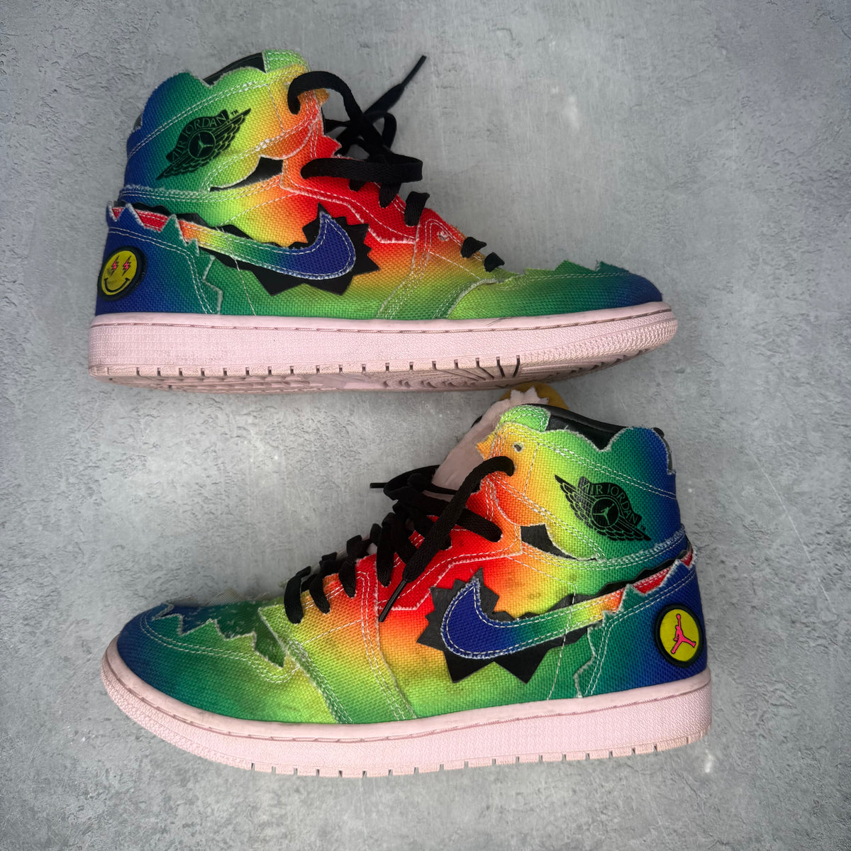 Jordan 1 Retro High J Balvin pre-owned size 9.5