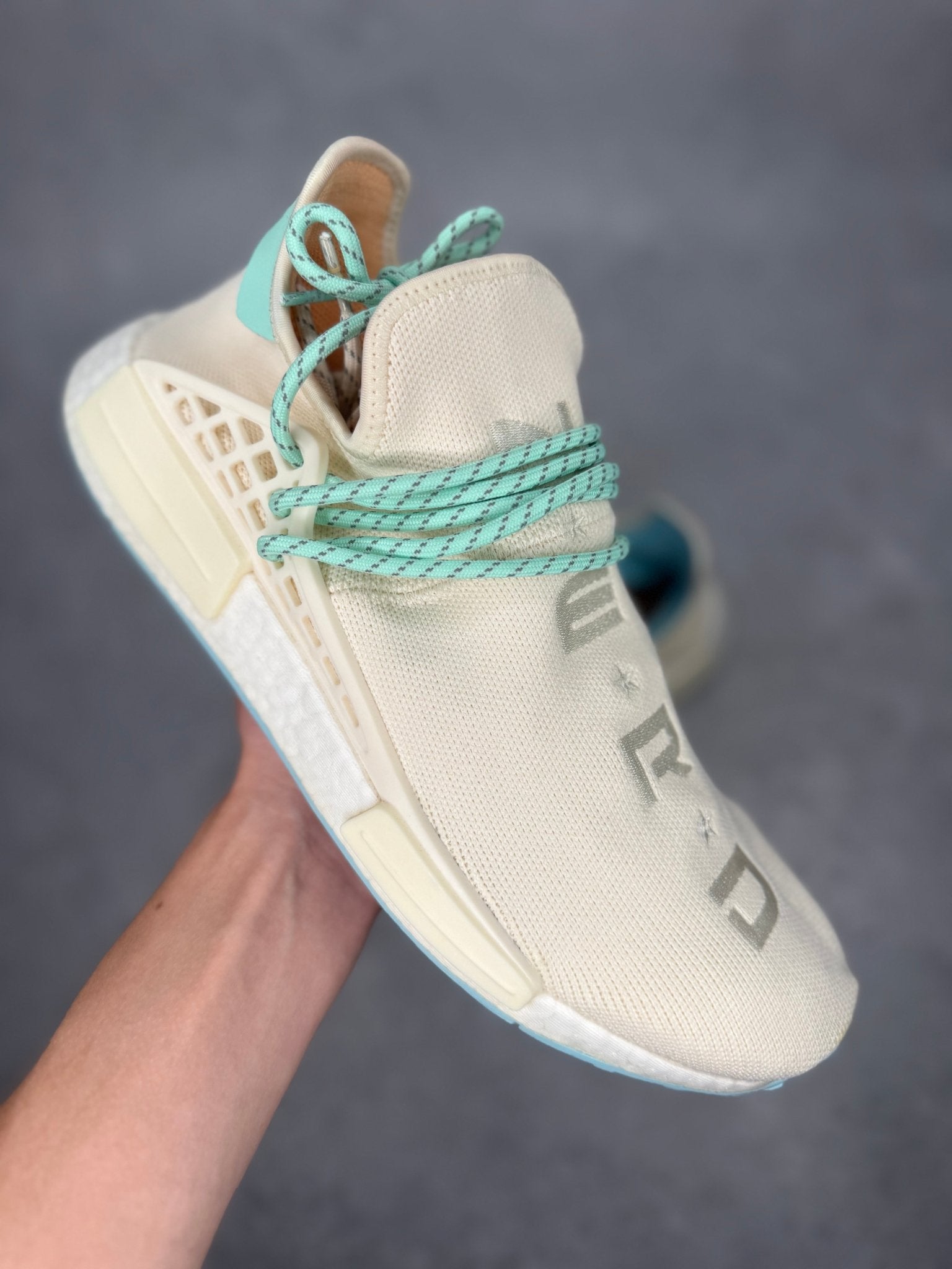 adidas NMD HU Pharrell NERD Chalk White *pre - owned* SIZE 11 - Kicks Collective PA - adidas - GW0246 - Men's Shoes - 11M/12.5W - Pre - Owned