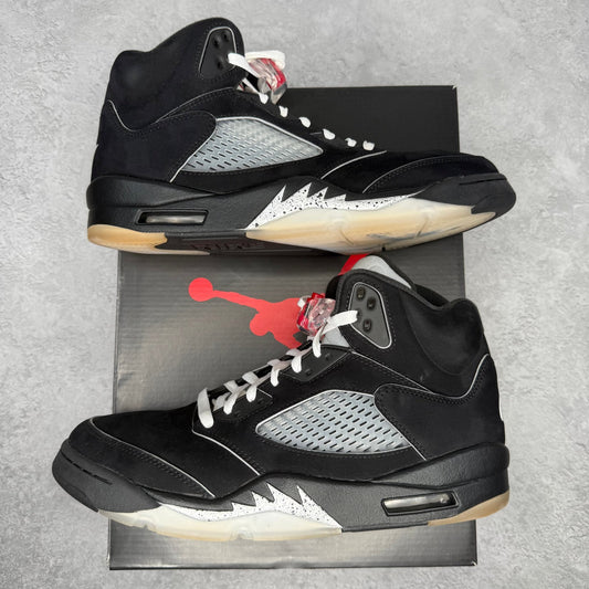 Jordan 5 Retro OG Black Metallic Reimagined *pre - owned* SIZE 9.5 - Kicks Collective PA - Jordan - HF3975 - 001 - Men's Shoes - 9.5M/11W - Pre - Owned