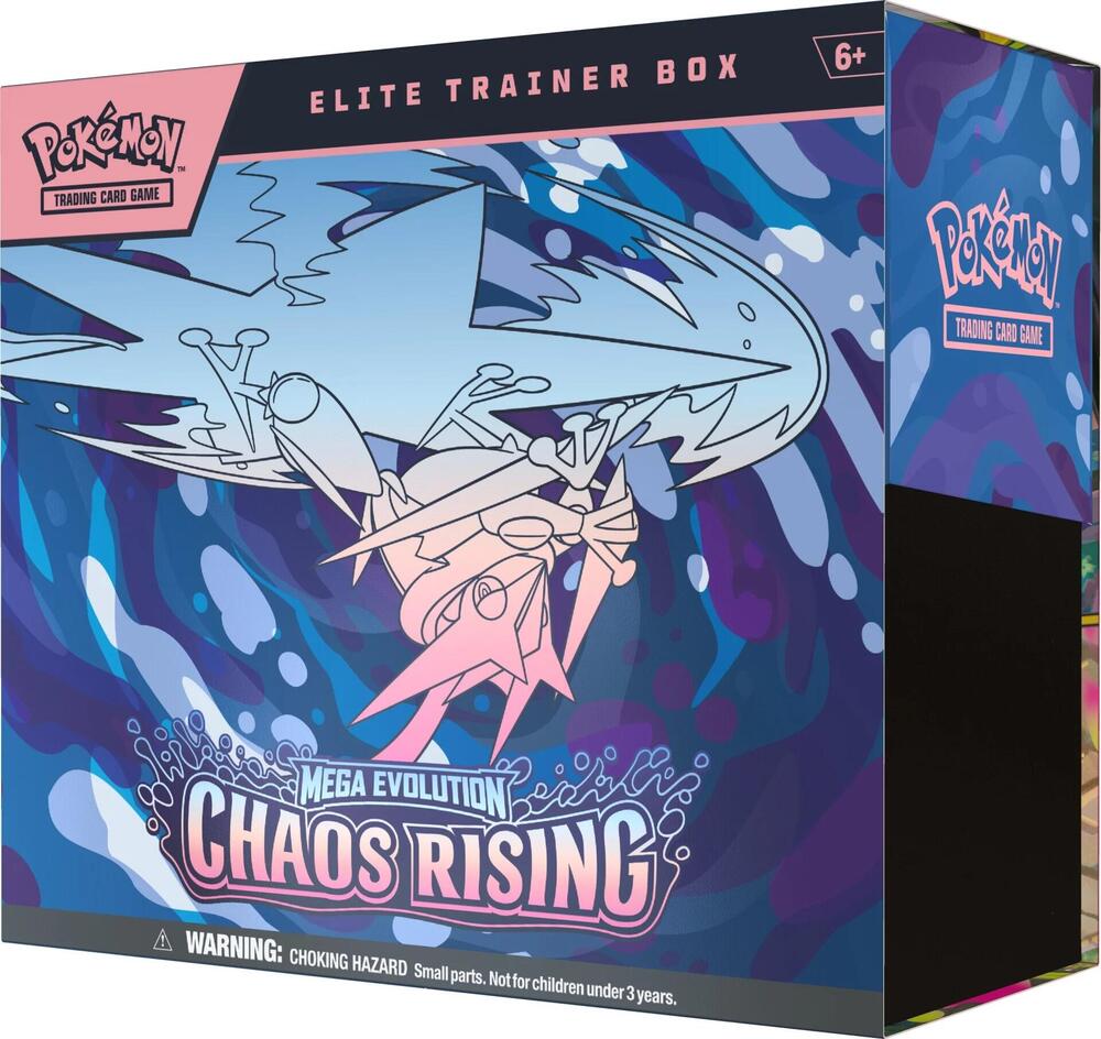 2026 Pokémon Mega Evolution Chaos Rising Elite Trainer Box