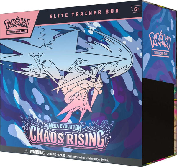 2026 Pokémon Mega Evolution Chaos Rising Elite Trainer Box