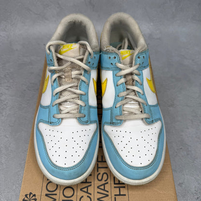 Nike Dunk Low Next Nature Homer Simpson (GS) *pre - owned* SIZE 6.5Y - Kicks Collective PA - Nike - DX3382-400 - Kid's Shoes - 6.5Y - Pre - Owned