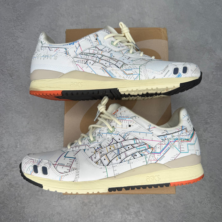 ASICS Gel-Lyte III atmos Tokyo Subway pre-owned 11