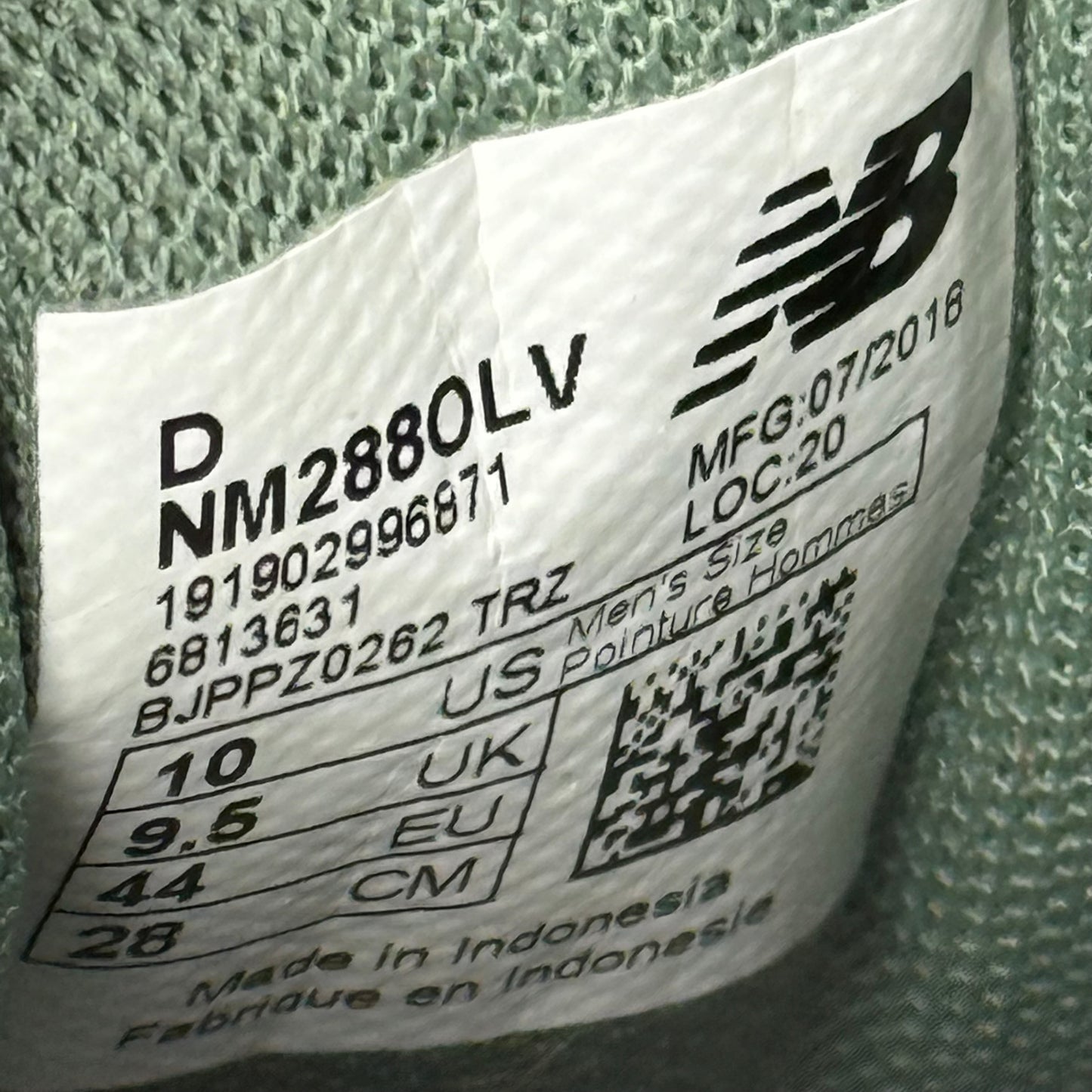 New Balance Numeric 288 Olive *pre-owned* SIZE 10