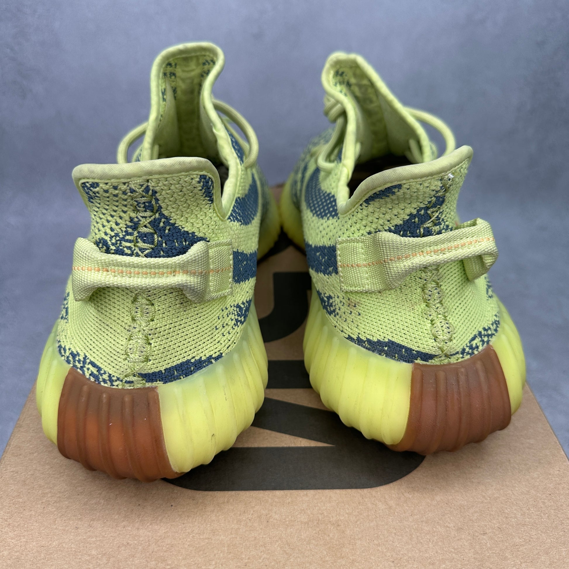 adidas Yeezy Boost 350 V2 Semi Frozen Yellow *pre-owned* SIZE 12