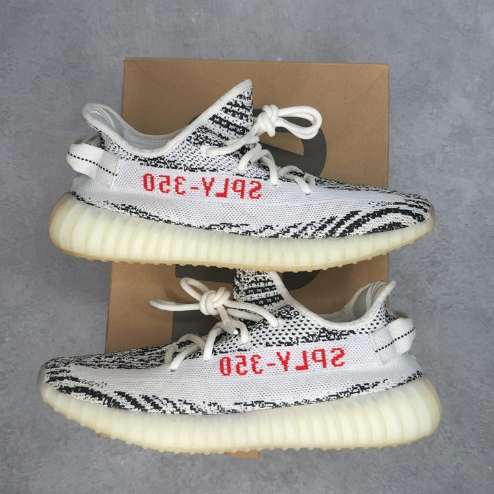 adidas Yeezy Boost 350 V2 Zebra 9.5 (Pre-Owned) - front