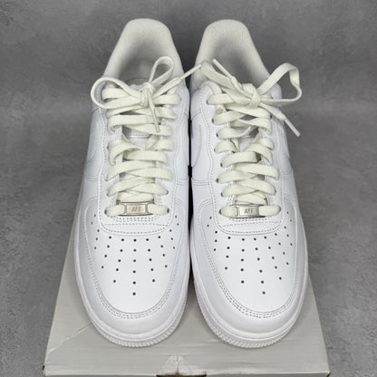 Nike Air Force 1 Low '07 White *pre - owned* SIZE 10 - Kicks Collective PA - Nike - 315122-111/CW2288-111 - Men's Shoes - 10M/11.5W - Pre - Owned