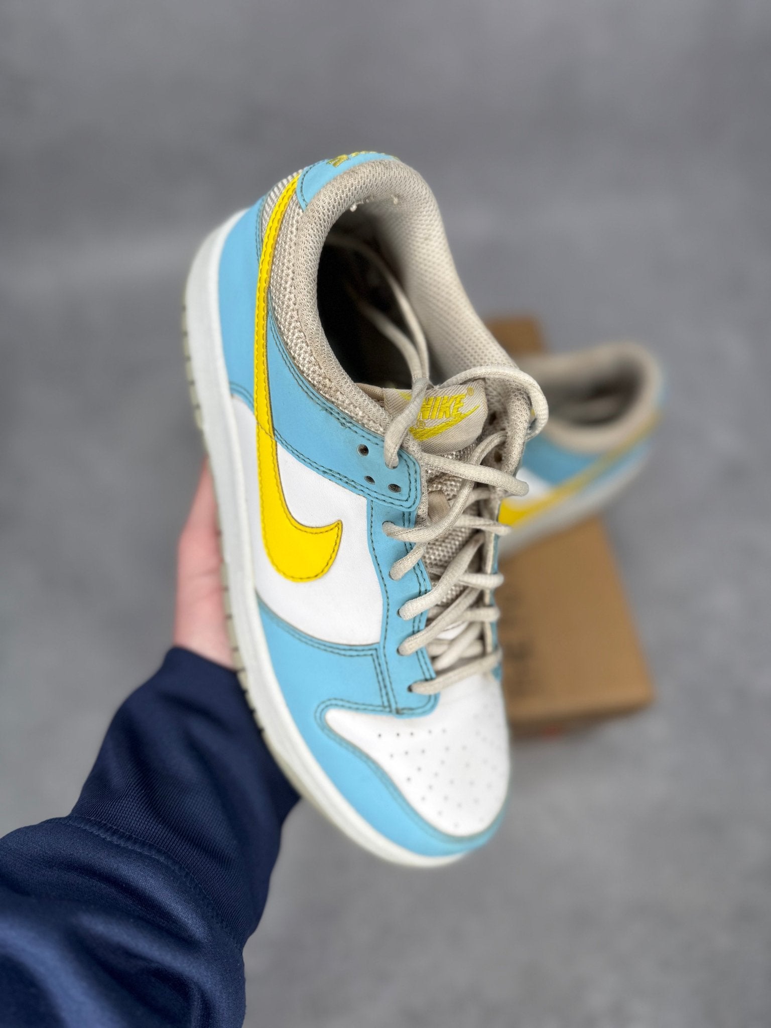 Nike Dunk Low Next Nature Homer Simpson (GS) *pre - owned* SIZE 6.5Y - Kicks Collective PA - Nike - DX3382-400 - Kid's Shoes - 6.5Y - Pre - Owned