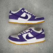 Nike SB Dunk Low Pro ISO Orange Label Court Purple *pre-owned* SIZE 9.5