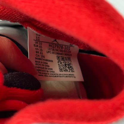 Jordan 5 Retro Fire Red Black Tongue (2025)